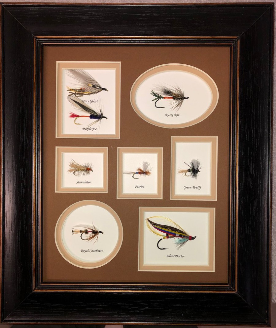 Fly Fishing Nets, Bookends, Framed Fishing Flies